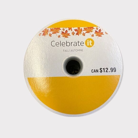 🆕 3/$15 Fall Wired Ribbon - Picture 2 of 3